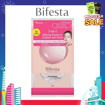 BIFESTA Cleansing Sheet Moist 10s