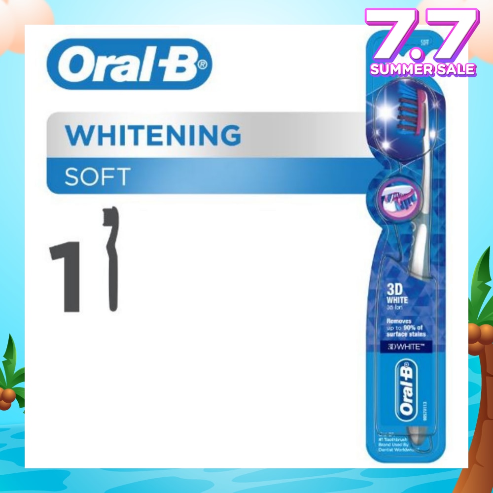 3D White (Soft) Manual Toothbrush 1 Count