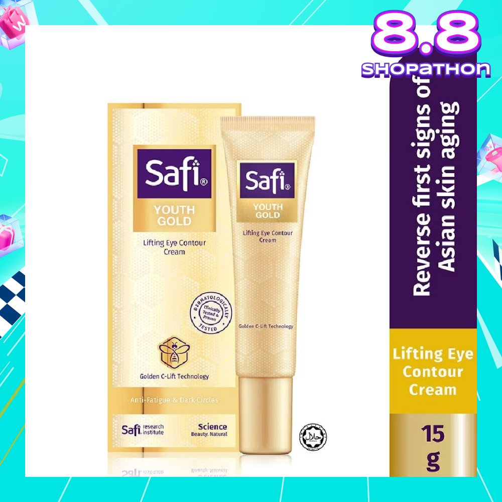 Youth Gold Lifting Eye Contour Cream (To Plump Skin, Reduce Fine Lines, & Dark Circles) 15g