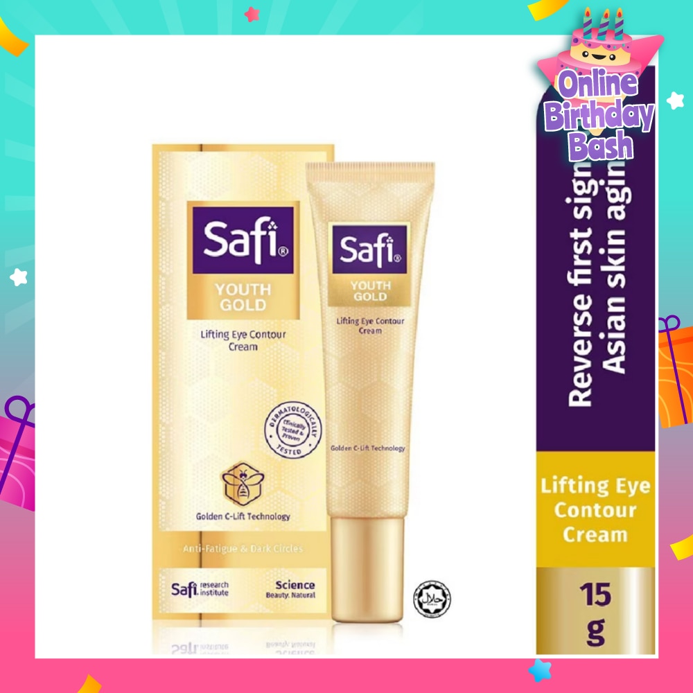 Youth Gold Lifting Eye Contour Cream (To Plump Skin, Reduce Fine Lines, & Dark Circles) 15g