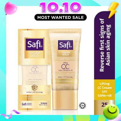SAFI Youth Gold Lifting CC Cream SPF50PA++ IR 25g image