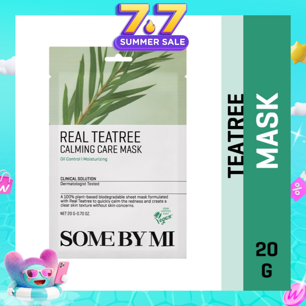 ほうりん化粧品Refreshment FaceMask α 5枚入×6袋➕おまけ SOME BY MI Real Teatree Calming Care Sheet Mask (To Hydrating