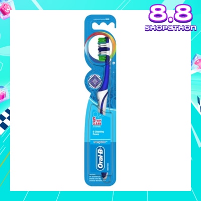 ORAL-B Oral-B Complete 5-Way Clean (Medium) Manual Toothbrush 1 Count