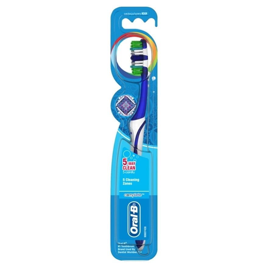 Oral-B Complete 5-Way Clean (Medium) Manual Toothbrush 1 Count