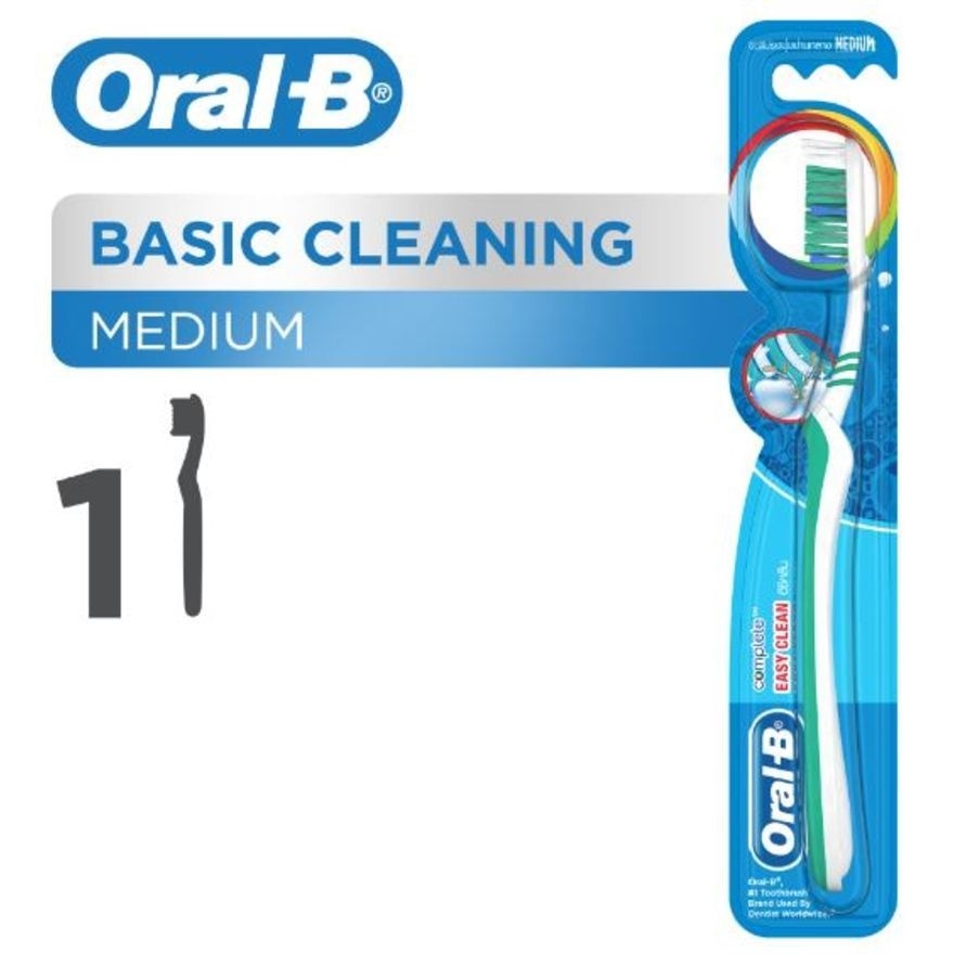 Complete Easy Clean (Medium) Manual Toothbrush 1 Count