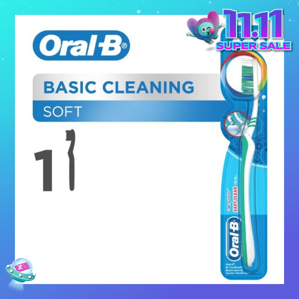 Complete Easy Clean (Soft) Manual Toothbrush 1 Count