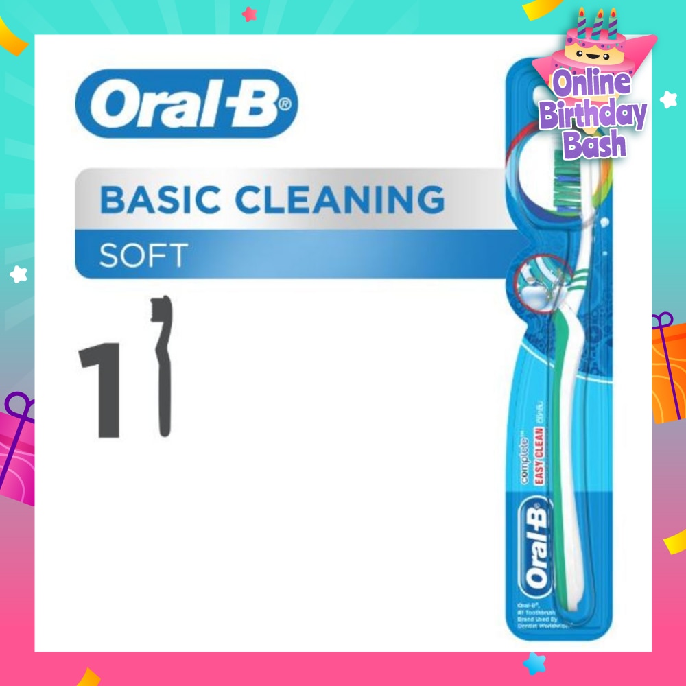 Complete Easy Clean (Soft) Manual Toothbrush 1 Count