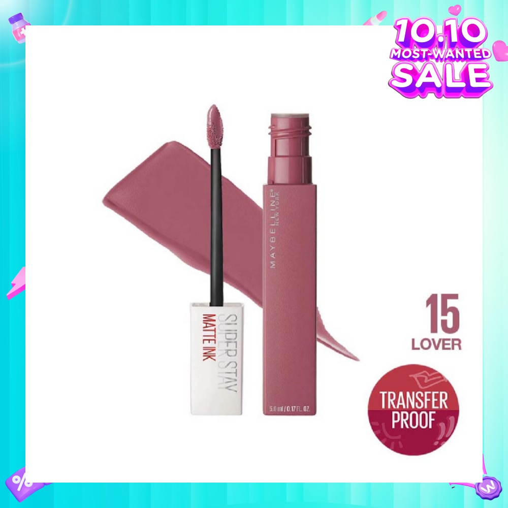 Superstay Matte Ink Long Lasting Liquid Lipstick 15 Lover 5ml