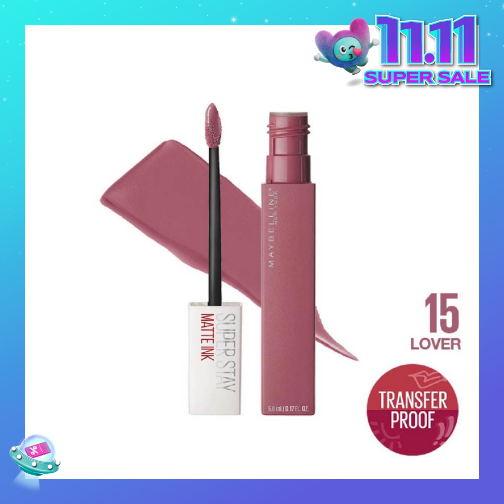 Superstay Matte Ink Long Lasting Liquid Lipstick 15 Lover 5ml