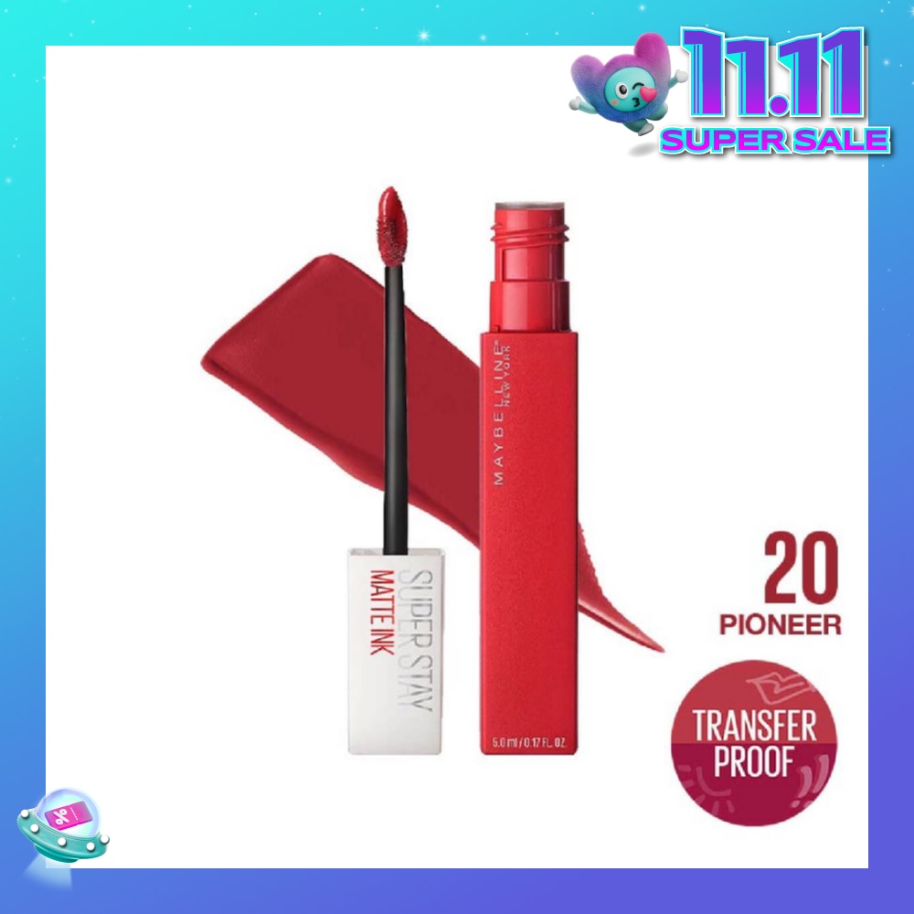 MAYBELLINE Superstay Matte Ink Long Lasting Liquid Lipstick 20 Pioneer 5ml