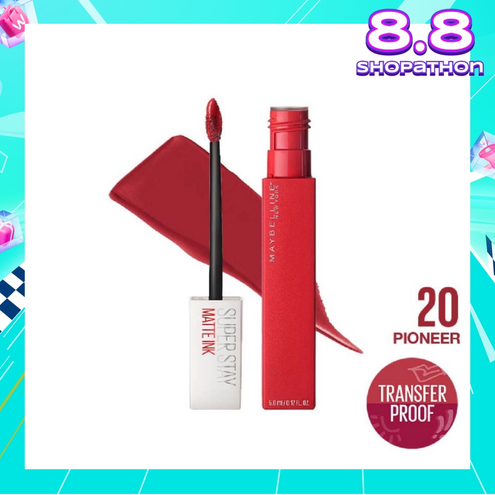 MAYBELLINE Superstay Matte Ink Long Lasting Liquid Lipstick 20 Pioneer 5ml