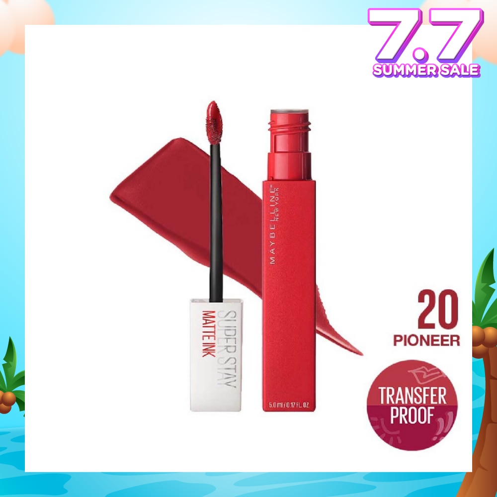 MAYBELLINE Superstay Matte Ink Long Lasting Liquid Lipstick 20 Pioneer 5ml