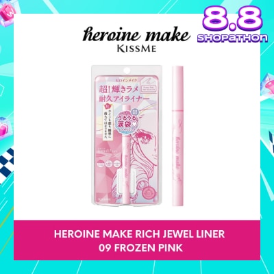 HEROINE MAKE Rich Jewel Liner 09 Frozen Pink 1s