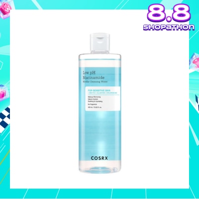 COSRX COSRX Low pH Niacinamide Micellar Cleansing Water (For Sensitive Skin) 400ml