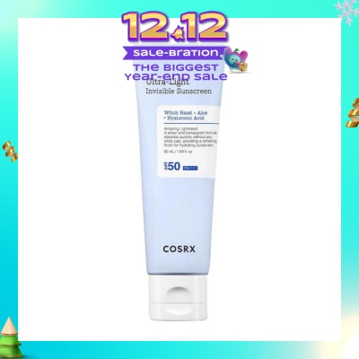 COSRX Ultra-Light Invisible Sunscreen SPF50 PA++++ 50ml
