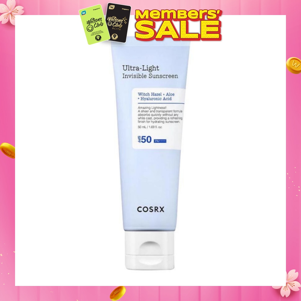 Ultra-Light Invisible Sunscreen SPF50 PA++++ 50ml