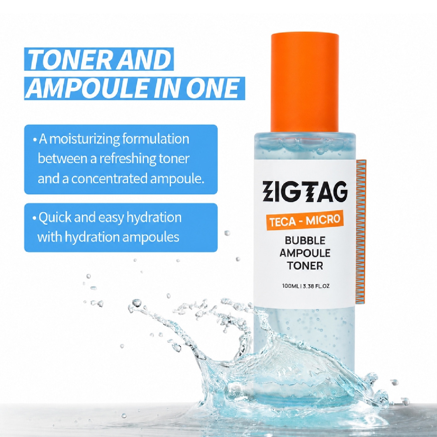 Teca-Micro Bubble Ampoule Toner 100ml image