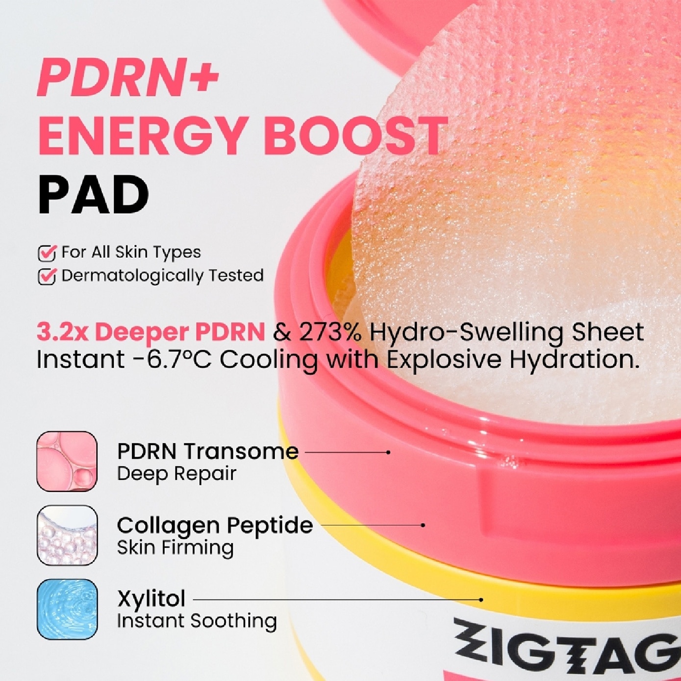 PDRN+ Energy Boost Pad 70s image