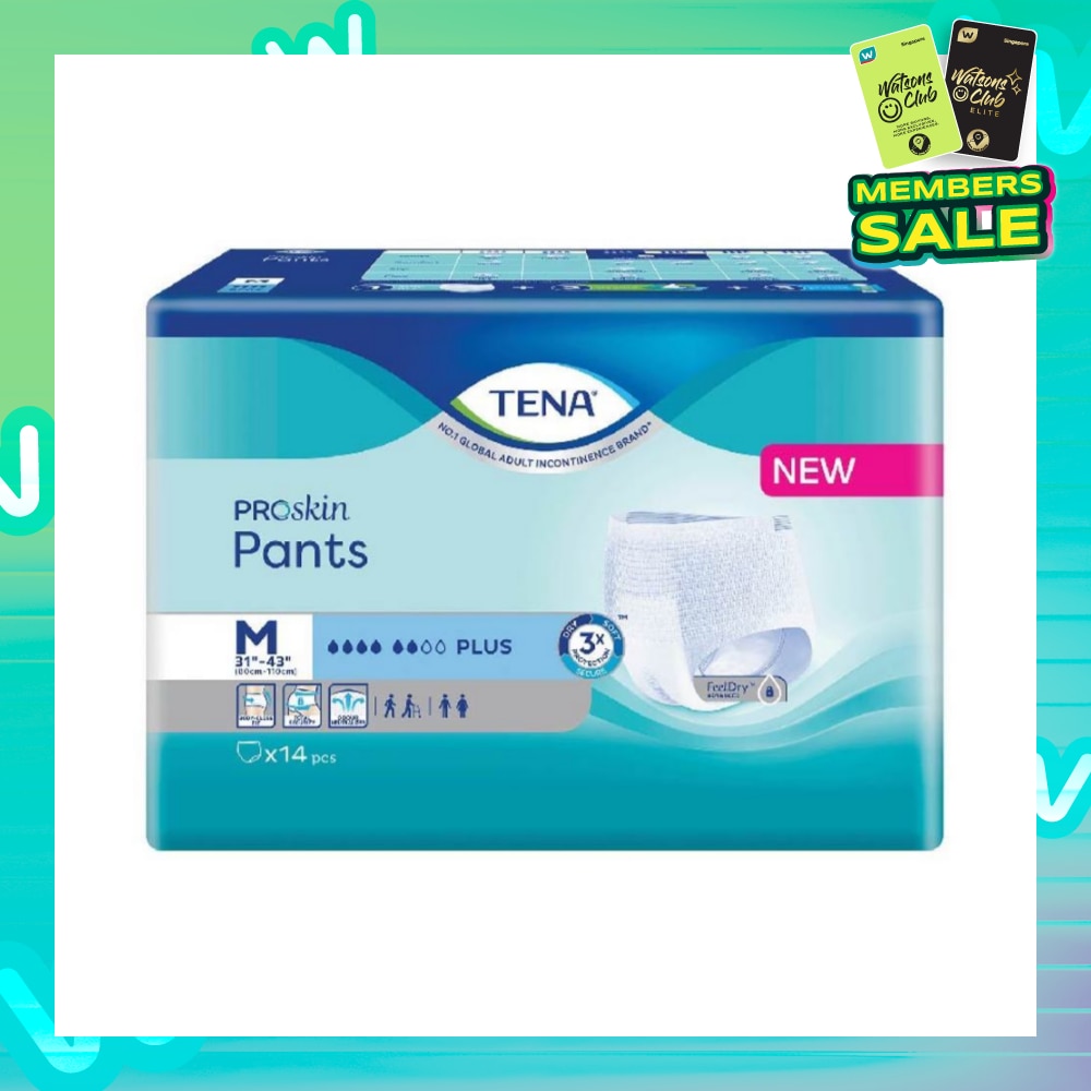 PROskin Pants Plus Adult Diaper Adult Diaper Size M (Hip Size: 80cm - 110cm) 14s