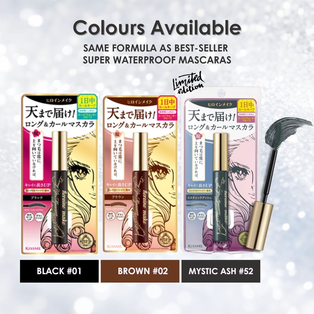 Long Up Super Waterproof Mascara 52 Mystic Ash 1s