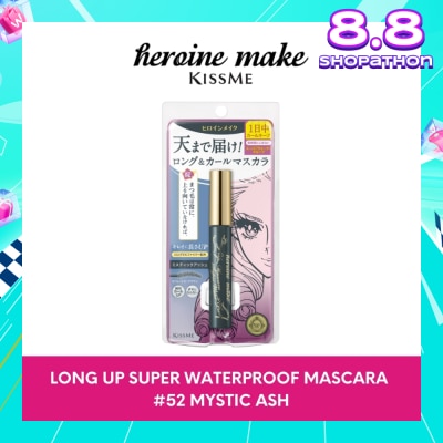 HEROINE MAKE Long Up Super Waterproof Mascara 52 Mystic Ash 1s