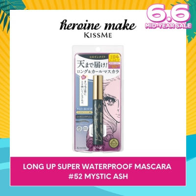 HEROINE MAKE Long Up Super Waterproof Mascara 52 Mystic Ash 1s
