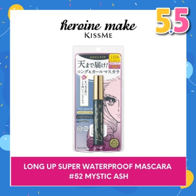 HEROINE MAKE Long Up Super Waterproof Mascara 52 Mystic Ash 1s