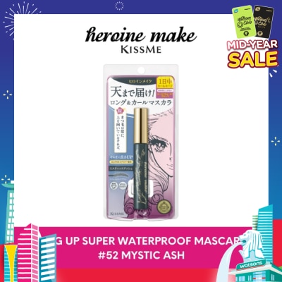 HEROINE MAKE Long Up Super Waterproof Mascara 52 Mystic Ash 1s