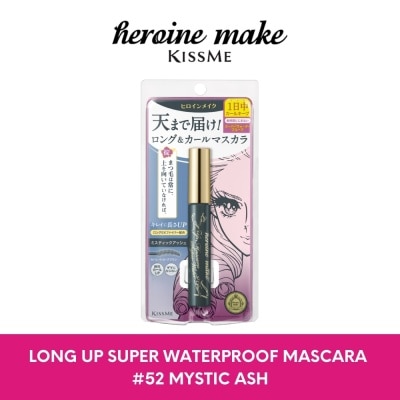 HEROINE MAKE Long Up Super Waterproof Mascara 52 Mystic Ash 1s