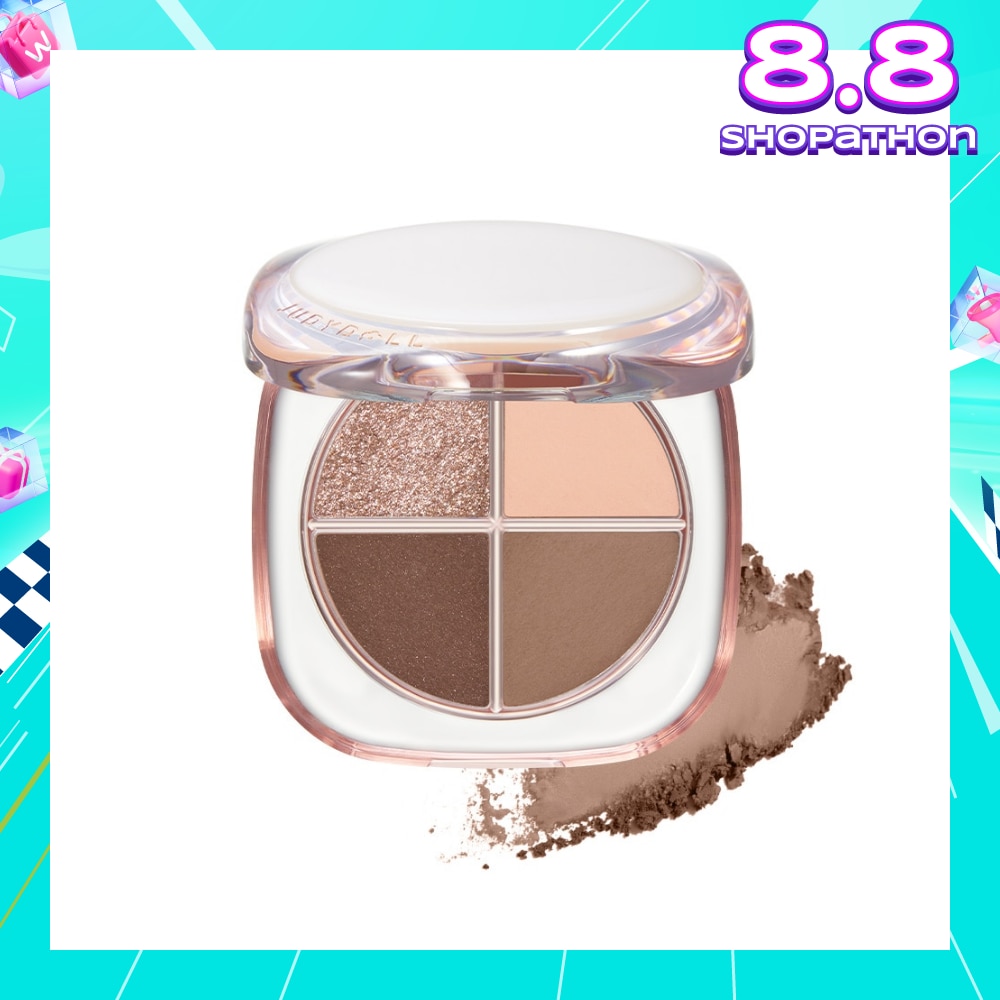 Glazed 4-Colors Eyeshadow Palette 01 1s