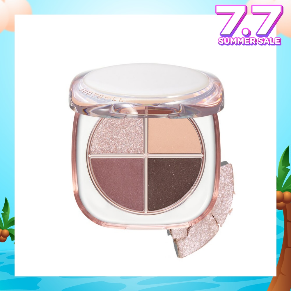 Glazed 4-Colors Eyeshadow Palette 02 1s