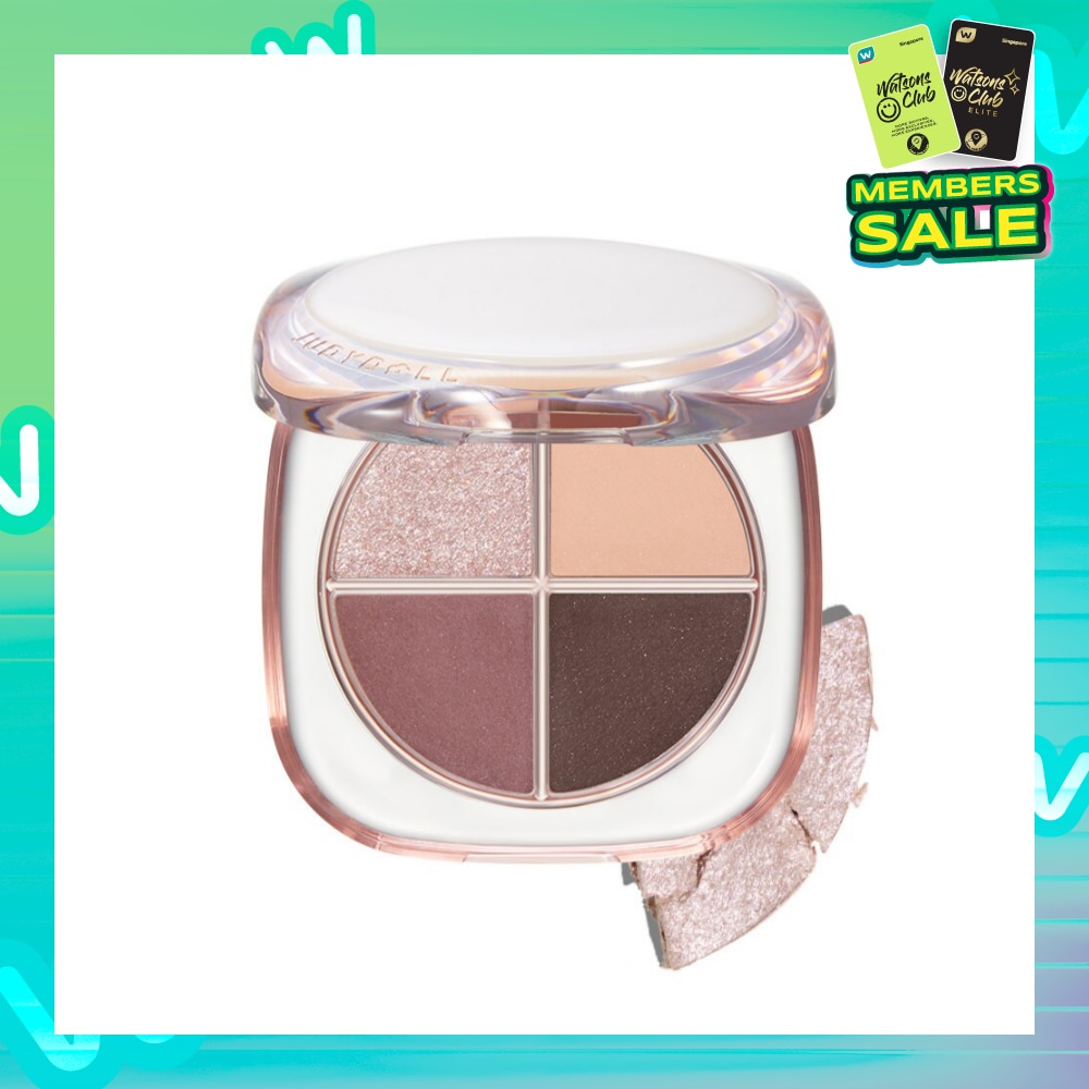 Glazed 4-Colors Eyeshadow Palette 02 1s