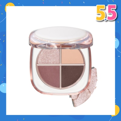 JUDYDOLL Glazed 4-Colors Eyeshadow Palette 02 1s