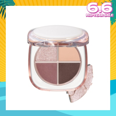 JUDYDOLL Glazed 4-Colors Eyeshadow Palette 02 1s