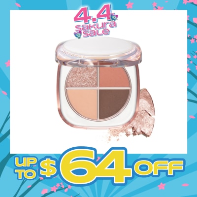 JUDYDOLL - Glazed 4-Colors Eyeshadow Palette 03 1s