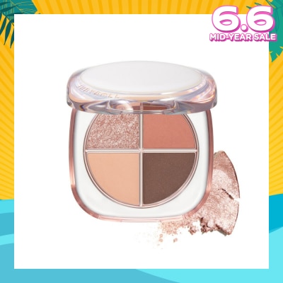 JUDYDOLL Glazed 4-Colors Eyeshadow Palette 03 1s