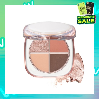 JUDYDOLL Glazed 4-Colors Eyeshadow Palette 03 1s
