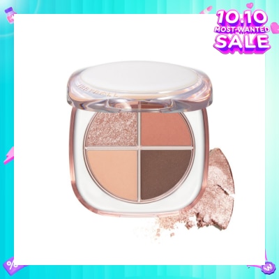 JUDYDOLL Glazed 4-Colors Eyeshadow Palette 03 1s