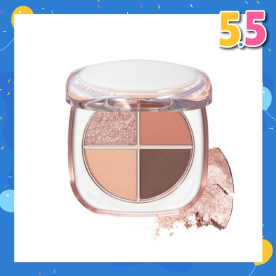 JUDYDOLL Glazed 4-Colors Eyeshadow Palette 03 1s