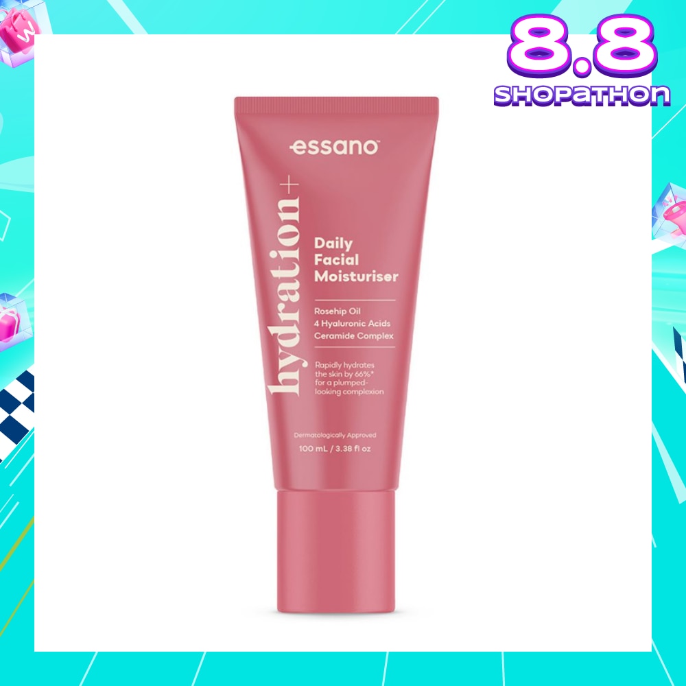 Hydration+ Daily Facial Moisturiser (Rapid & Long Lasting Hydration) 100ml