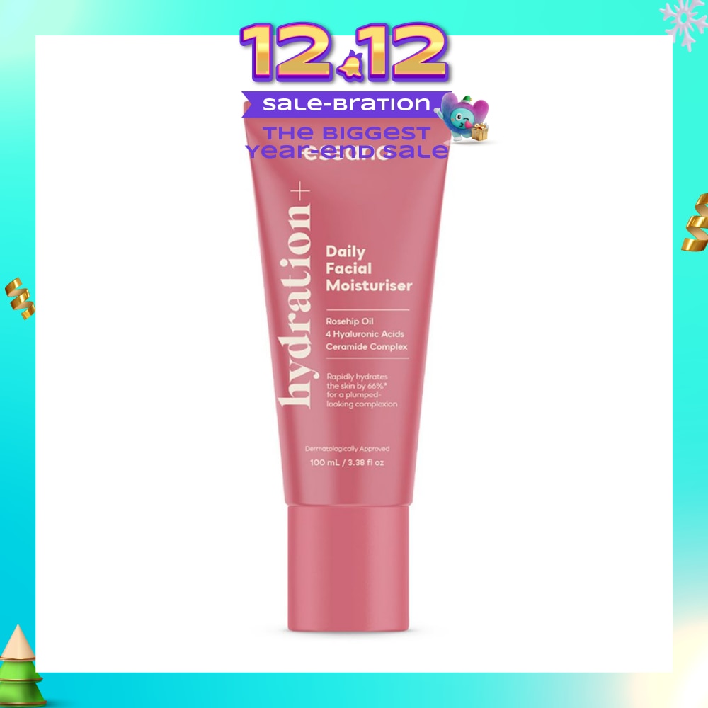 Hydration+ Daily Facial Moisturiser (Rapid & Long Lasting Hydration) 100ml