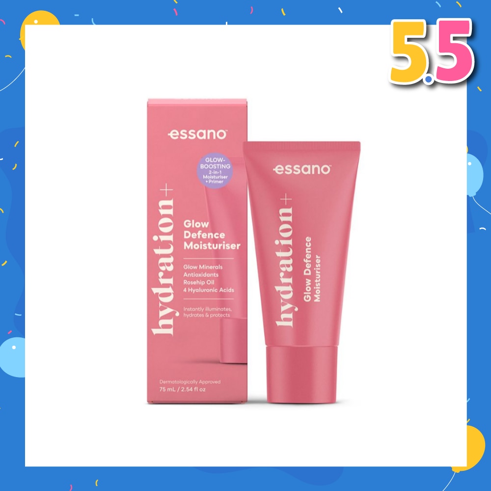 Hydration+ Glow Defence Moisturiser (2-In-1 Moisturiser + Primer) 75ml