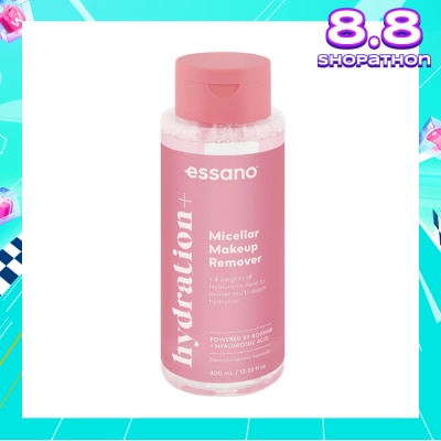 ESSANO Hydration+ Micellar Makeup Remover (No Rinsing Required) 400ml