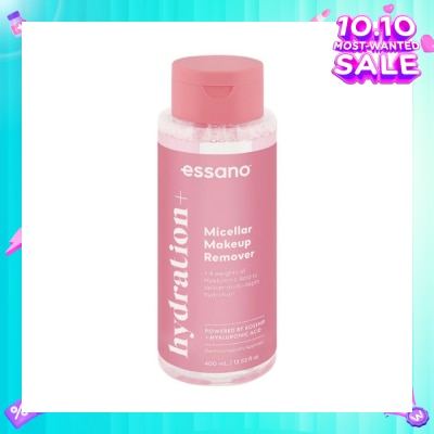ESSANO Hydration+ Micellar Makeup Remover (No Rinsing Required) 400ml