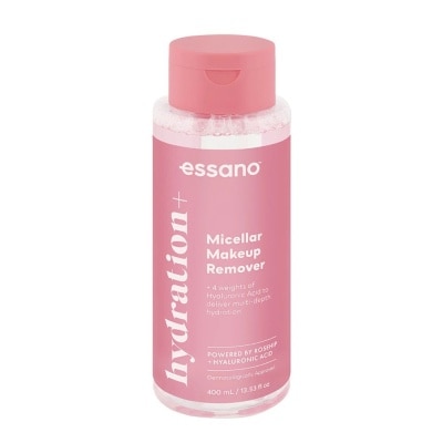 ESSANO Hydration+ Micellar Makeup Remover (No Rinsing Required) 400ml