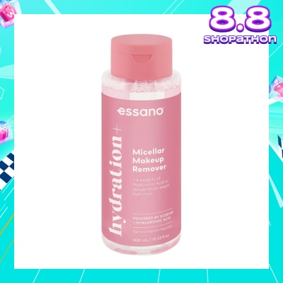 ESSANO Hydration+ Micellar Makeup Remover (No Rinsing Required) 400ml