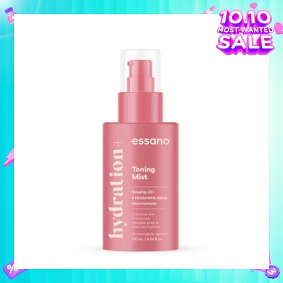 ESSANO Hydration+ Toning Mist (To Revitalises Tired & Stressed Skin) 120ml