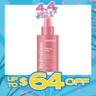 ESSANO - Hydration+ Toning Mist (To Revitalises Tired & Stressed Skin) 120ml