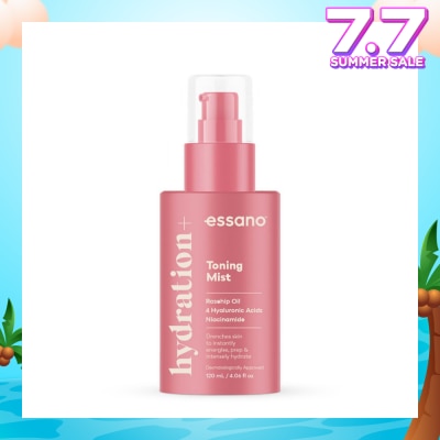 ESSANO Hydration+ Toning Mist (To Revitalises Tired & Stressed Skin) 120ml