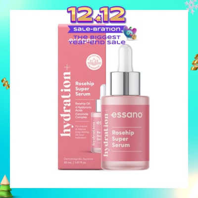 ESSANO Hydration+ Rosehip Super Serum (For Instant & Intense Long-Lasting Hydration) 30ml